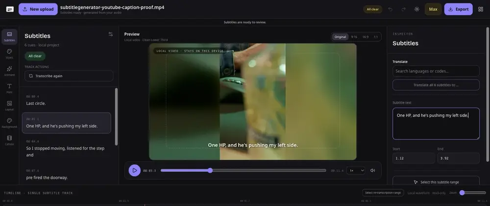 Auto Subtitles Are Drafts: Why 99% Accuracy Isn’t the Finish Line Auto Subtitles Are Drafts: Why 99% Accuracy Isn’t the Finish Line
